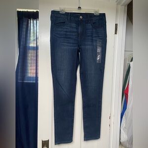 American Eagle Outfitters Blue Jeggings with Stretch